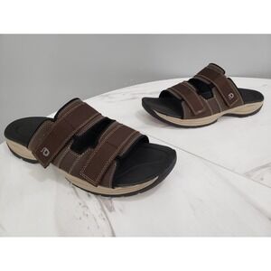 NEW NO BOX - Size 13 - Men's Brown Dunham Newport Slide Men's Sandal Slides Java